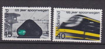 TSS Kavel 640013  Nederland Pf  Minr  824-825 treinen  Mooi  beschikbaar voor biedingen