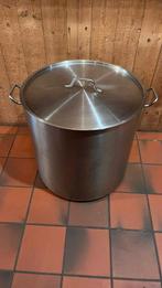 Grote RVS Kookpan 98 Liter, Ophalen, Zo goed als nieuw, Rvs, Kookpan of Snelkookpan