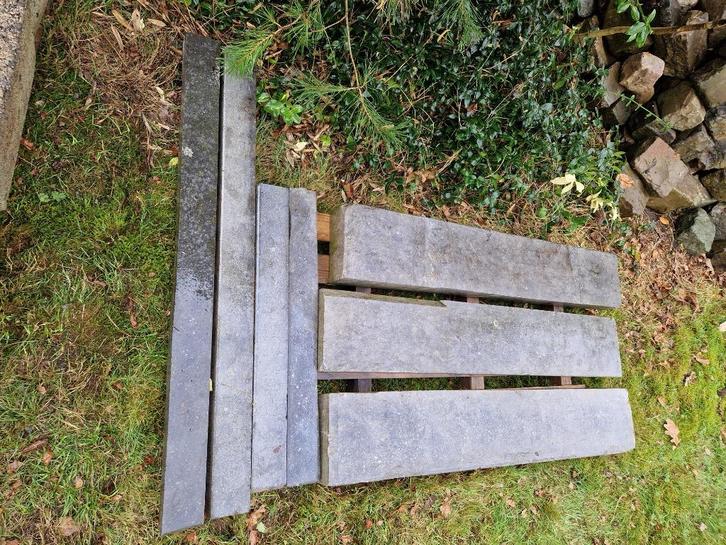 Hardstenen dorpels, treden 3x, Doe-het-zelf en Verbouw, Overige Doe-het-zelf en Verbouw, Zo goed als nieuw, Ophalen