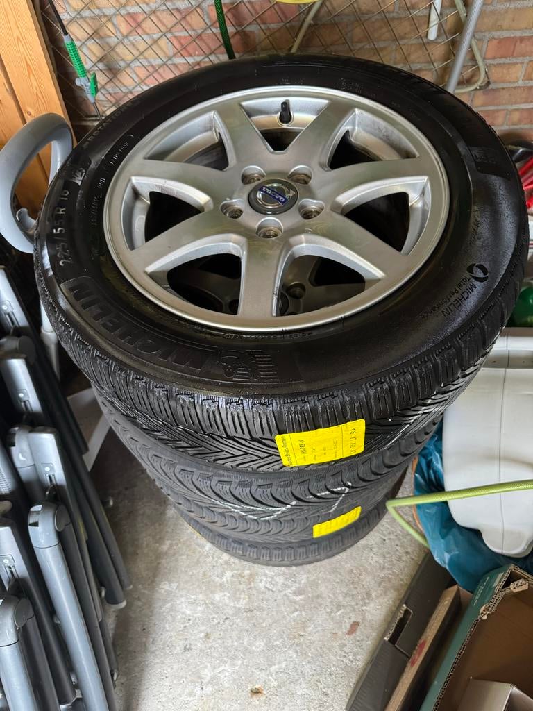 Volvo Velgen 16 inch - Set, Ophalen, Gebruikt, Velg(en), 16 inch