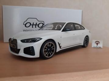 BMW i4 M50 2021 Mineral White Metallic van Ottomobile 1:18 beschikbaar voor biedingen