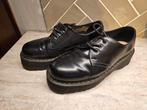 Dr martens, 1461 Quad Smooth leren platform schoenen, Kleding | Dames, Schoenen, Ophalen, Zo goed als nieuw, Zwart