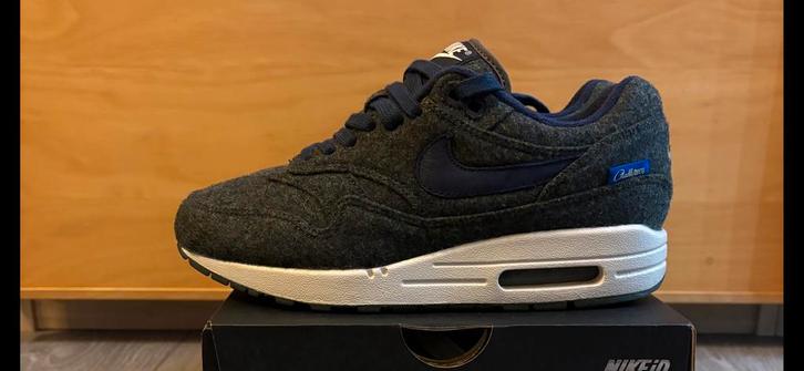 Nike Air Max 1 Pendleton 37.5, Kleding | Dames, Schoenen, Zo goed als nieuw, Sneakers of Gympen, Grijs, Ophalen of Verzenden