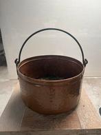 Oude Koperen Ketel, Antiek en Kunst, Ophalen, Koper