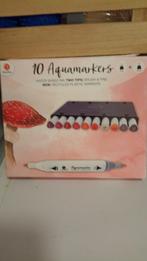 10 Aquamarkers nieuw, Hobby en Vrije tijd, Tekenen, Ophalen of Verzenden, Nieuw, Potlood of Stift