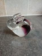 Vintage Murano glazen beeldje van een konijn., Antiek en Kunst, Ophalen of Verzenden