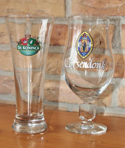 Verzameling bierglazen [B, doos 1] zie beschrijving, Verzamelen, Biermerken, Zo goed als nieuw, Glas of Glazen, Overige merken
