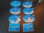KLM Vliegtuig stickers, Verzamelen, Luchtvaart en Vliegtuigspotten, Ophalen of Verzenden, Zo goed als nieuw, Kaart, Foto of Prent