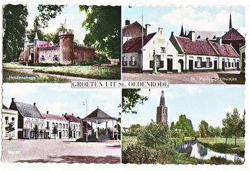 Sint Oedenrode - groeten uit 4-vensterkaart 1962 Bromo krt   beschikbaar voor biedingen