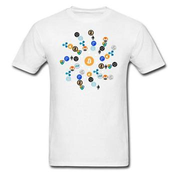 T.k. Eth btc ltc dash ripple t-shirt maat xxl nieuw          beschikbaar voor biedingen