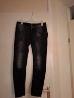 Zwarte spijkerbroek merk fishbone maat 36, Fishbone, Zwart, Ophalen of Verzenden, Zo goed als nieuw