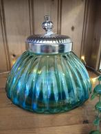 Mooie blauwe snoeppot, Antiek en Kunst, Ophalen of Verzenden