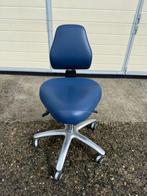 Mr Dental l BQE blauw l Assistente stoel l Tandarts stoel, Ophalen of Verzenden, Gebruikt