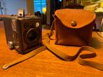 Vintage Kodak six-20 “Brownie” E camera met tasje, Audio, Tv en Foto, Fotocamera's Analoog, Gebruikt, Ophalen of Verzenden, Kodak