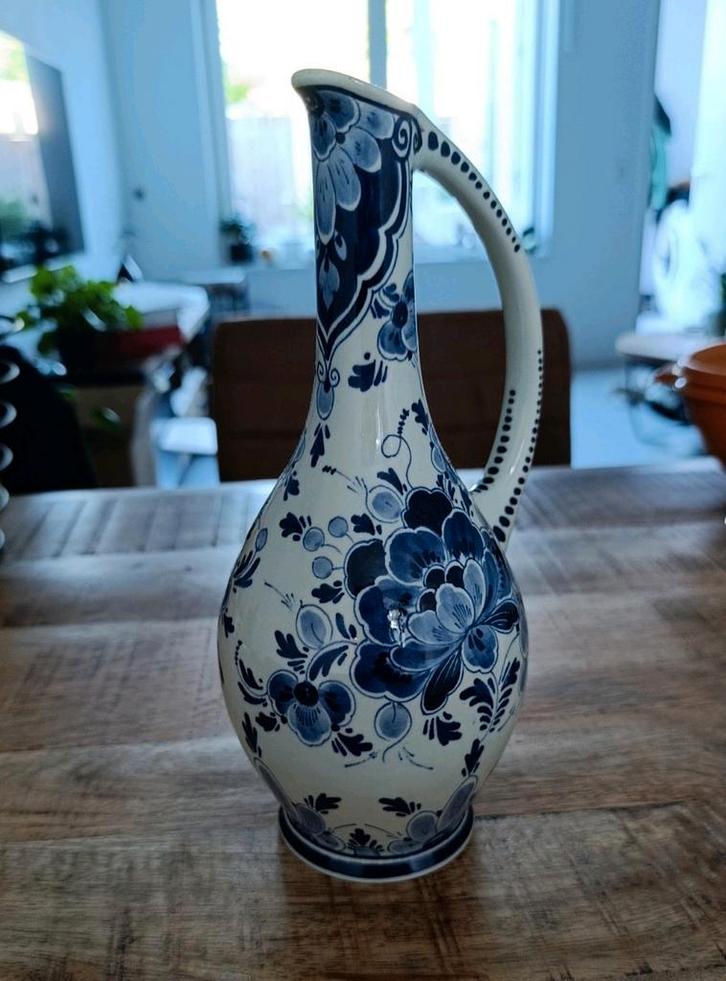 Regina Delfts Blauw 46A Vaas gesigneerd, Antiek en Kunst, Antiek | Vazen, Ophalen of Verzenden