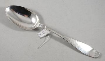 zilveren tafellepel model 3824 Art Deco 835 zilver beschikbaar voor biedingen
