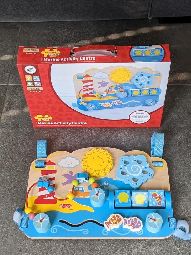 Activiteitenbord voor in de box, Kinderen en Baby's, Speelgoed | Babyspeelgoed, Gebruikt, Overige typen, Ophalen of Verzenden