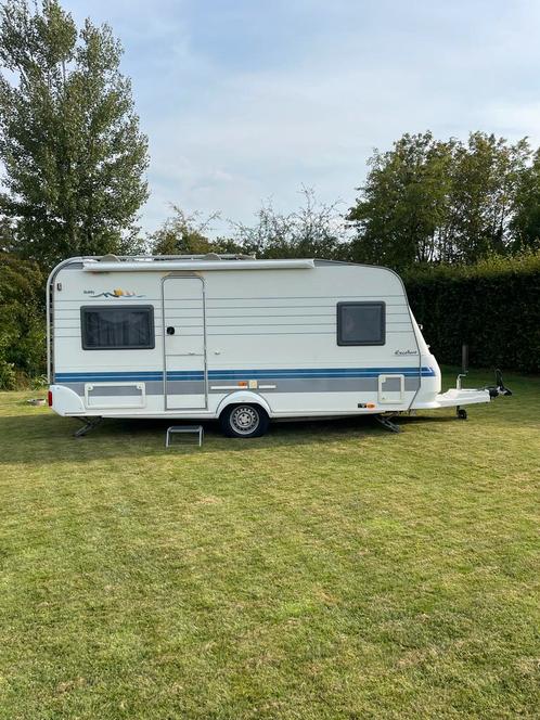 Hobby Excellent 460 ufe - Goede Staat, Caravans en Kamperen, Caravans, Particulier, tot en met 4, 1000 - 1250 kg, Rondzit, Hobby