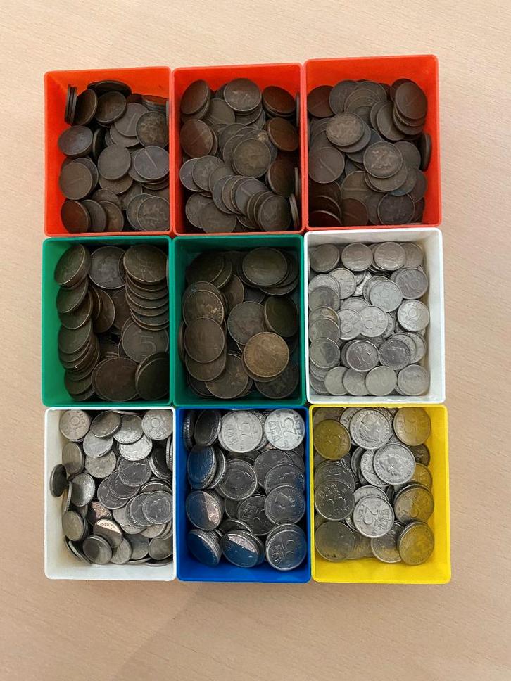 Munten Wilhelmina 1948, Postzegels en Munten, Munten | Nederland, Setje, Overige waardes, Koningin Wilhelmina, Ophalen of Verzenden