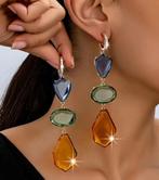 Prachtige oorbellen met een hanger., Sieraden, Tassen en Uiterlijk, Oorbellen, Verzenden, Nieuw, Overige materialen