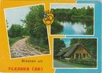 VLEDDER Bosweg Meertje Boerderij Groeten, Verzamelen, Ansichtkaarten | Nederland, Verzenden, 1980 tot heden, Gelopen, Drenthe