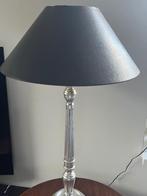 2 prachtige lampen met imitatie leren kap., Ophalen of Verzenden, Zo goed als nieuw, Overige materialen, 75 cm of meer