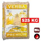 975 kg | (Lichte) Verba Premium houtpellets | ENplus A1, Tuin en Terras, Haardhout, Minder dan 3 m³, Ophalen of Verzenden, Overige houtsoorten