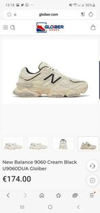 new balance 9060 crème black mt 37.5, Ophalen of Verzenden, Nieuw, Zwart, Sneakers of Gympen