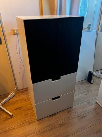 Ikea Stuva kast met lades zwart wit beschikbaar voor biedingen