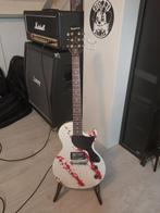 Epiphone Les Paul Junior - Custom 'Blood Splatter', Muziek en Instrumenten, Ophalen of Verzenden, Gebruikt, Solid body, Epiphone