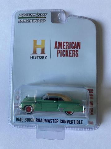 Buick 1949 Roadmaster Convertable - 1:64 - Green Machine beschikbaar voor biedingen