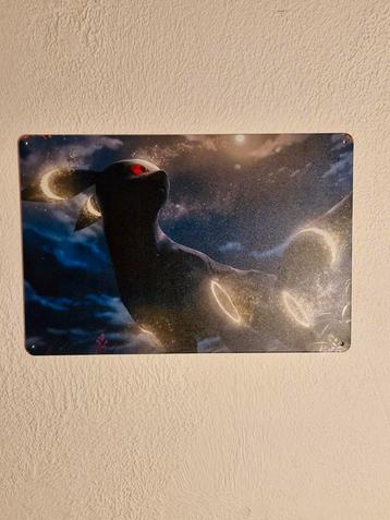 Metalen poster, Pokemon Umbreon beschikbaar voor biedingen