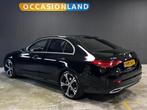 Mercedes-Benz C-klasse 180 Business Line|ACC|CAMERA|SFEER|LE, Automaat, 4 cilinders, Leder en Stof, Zwart