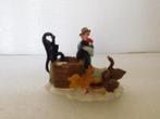 IT Vrouw bij Kraan geeft Kip en Eenden Water  48M, Diversen, Kerst, Ophalen of Verzenden, Zo goed als nieuw