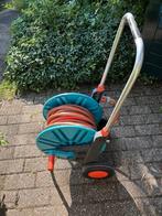 Gardena slanghaspel met 20 meter tuinslang, Ophalen, Gebruikt, Tuinslanghaspel