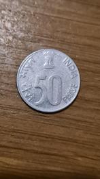 India - 50 Paise 1999 (B), Postzegels en Munten, Munten | Azië, Ophalen, Zuid-Azië, Losse munt