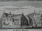 gravure huis te Hinten bij Heusden Abraham Rademaker 1750, Antiek en Kunst, Kunst | Etsen en Gravures, Verzenden