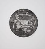 Felice Storti - Visvangst - Ets Handgesign., Antiek en Kunst, Ophalen of Verzenden