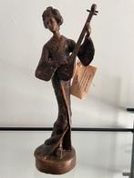 Bronzen Getsha, Antiek en Kunst, Ophalen of Verzenden