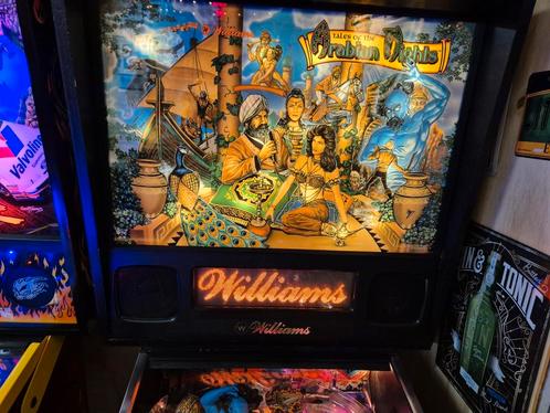 TOTAN Tales of the arabian nights williams flipperkast, Verzamelen, Automaten | Flipperkasten, Zo goed als nieuw, Dot-matrix, Flipperkast