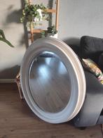 Spiegel ovaal wit GRATIS, Huis en Inrichting, Woonaccessoires | Spiegels, Ophalen, Zo goed als nieuw, Minder dan 100 cm, Ovaal
