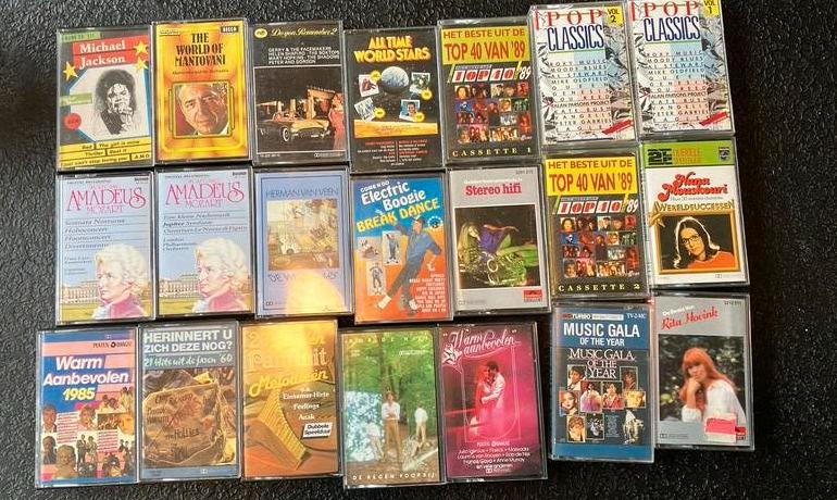 Muziek cassettebandjes, Ophalen, Gebruikt, 2 t/m 25 bandjes, Overige genres