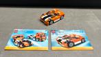 LEGO CREATOR 31017 Oranje sportauto, gebouwd en compleet, Ophalen of Verzenden, Gebruikt