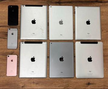 Diverse iPads & iPhones beschikbaar voor biedingen
