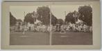 stereofoto klas kweekschool Molenvliet Batavia 1900's, Verzamelen, Foto's en Prenten, Verzenden, Voor 1940, Gebruikt, Foto