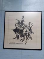 Houtsnede Hebing capriccio Italien Tschaikowsky 1951 17 /50, Antiek en Kunst, Kunst | Etsen en Gravures, Ophalen of Verzenden
