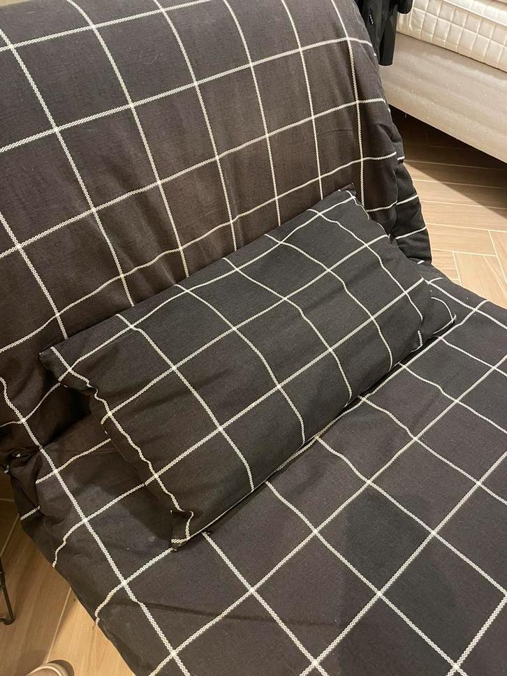 Stoel logeerbed uitklapbaar 2 stuks, Huis en Inrichting, Slaapkamer | Slaapbanken, Zo goed als nieuw, Eenpersoons, Ophalen