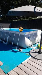Intex opzetzwembad 488x244x107, Tuin en Terras, Zwembaden, Ophalen, Gebruikt, 200 tot 300 cm, 80 tot 120 cm