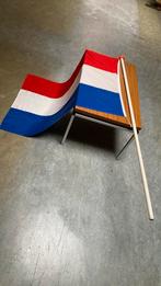 Nederlandse vlag met vlaggenstok, Diversen, Vlaggen en Wimpels, Ophalen, Gebruikt