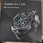 TicWatch Pro 3, compleet inclusief lader en doos., Sieraden, Tassen en Uiterlijk, Smartwatches, Gebruikt, Mobvoi Ticwatch, Zwart